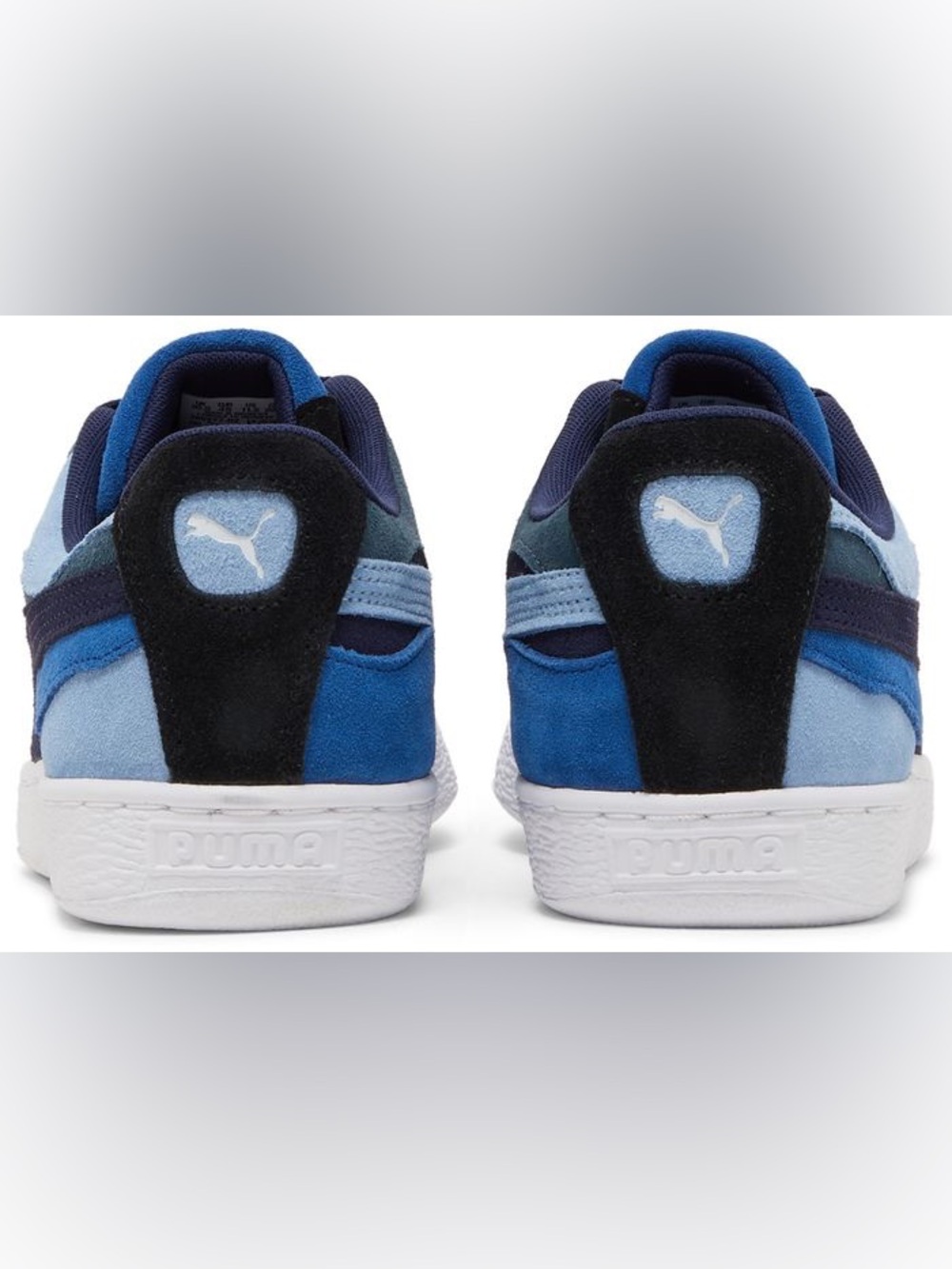 EUC Puma Suede 'Camowave - Navy Day Dream, Men’s sz 6.5 - Picture 4 of 7